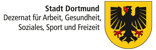 Logo Stadt Dortmund Dezernat für Arbeit, Gesundheit, Soziales, Sport und Freizeit